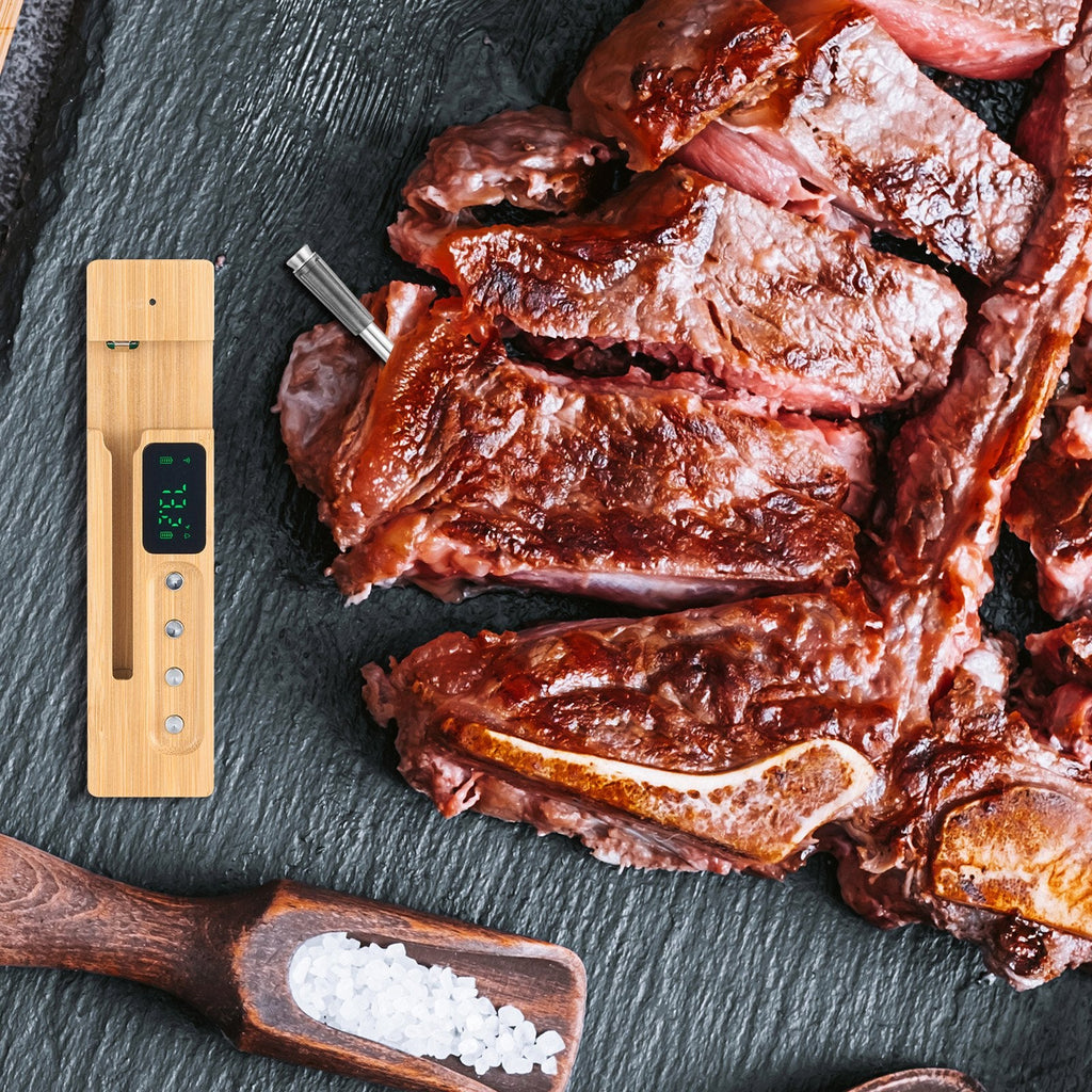 Wireless Smart Meat Thermometer — 500ft Bluetooth BBQ Probe for Grill, S... — Gift Idea