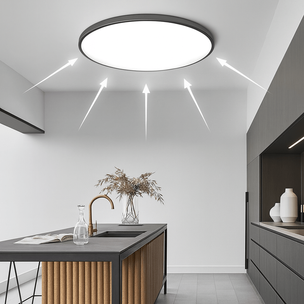 Modern Round LED Ceiling Light - Best Energy - Efficient Fixture | Perfect Home Gift - GiftWave.co