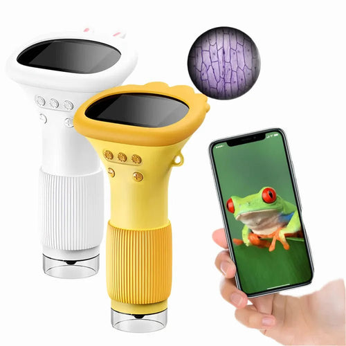1000X Handheld Digital Microscope 2 Inch IPS Screen For Kids - Damsona