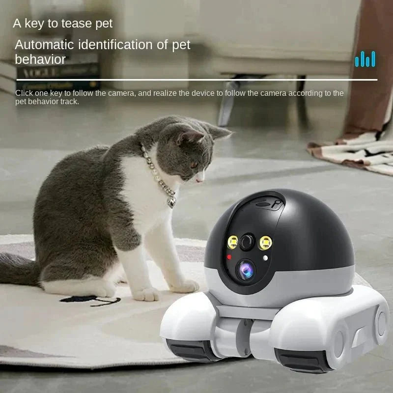 HD WiFi PTZ IP Smart Security Smart Camera Monitor Home Robot Drone — View 6
