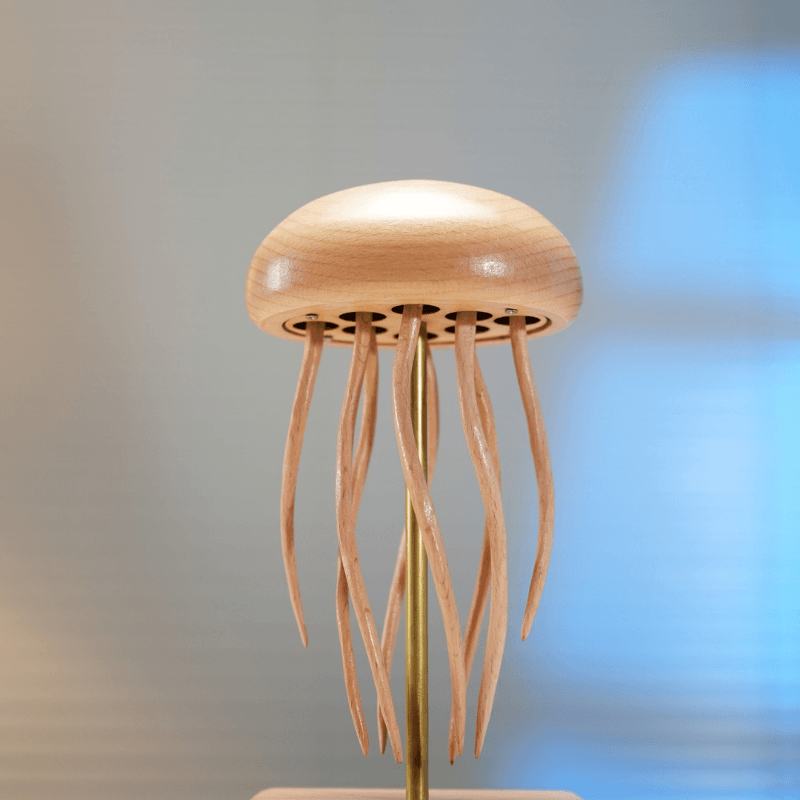 Beech jellyfish automaton on desk
