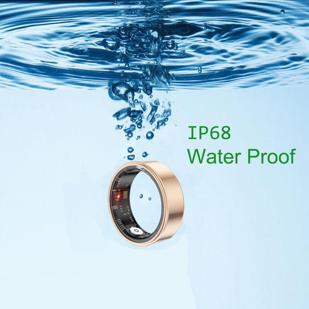Smart Ring Activity Tracker NFC – Sleep Fitness Tracker Ring, IP68 Water... — View 3