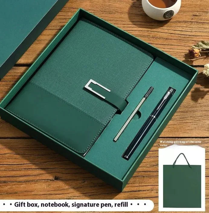Business Thickening Notebook Soft Leather High-grade Gift Set — View 14