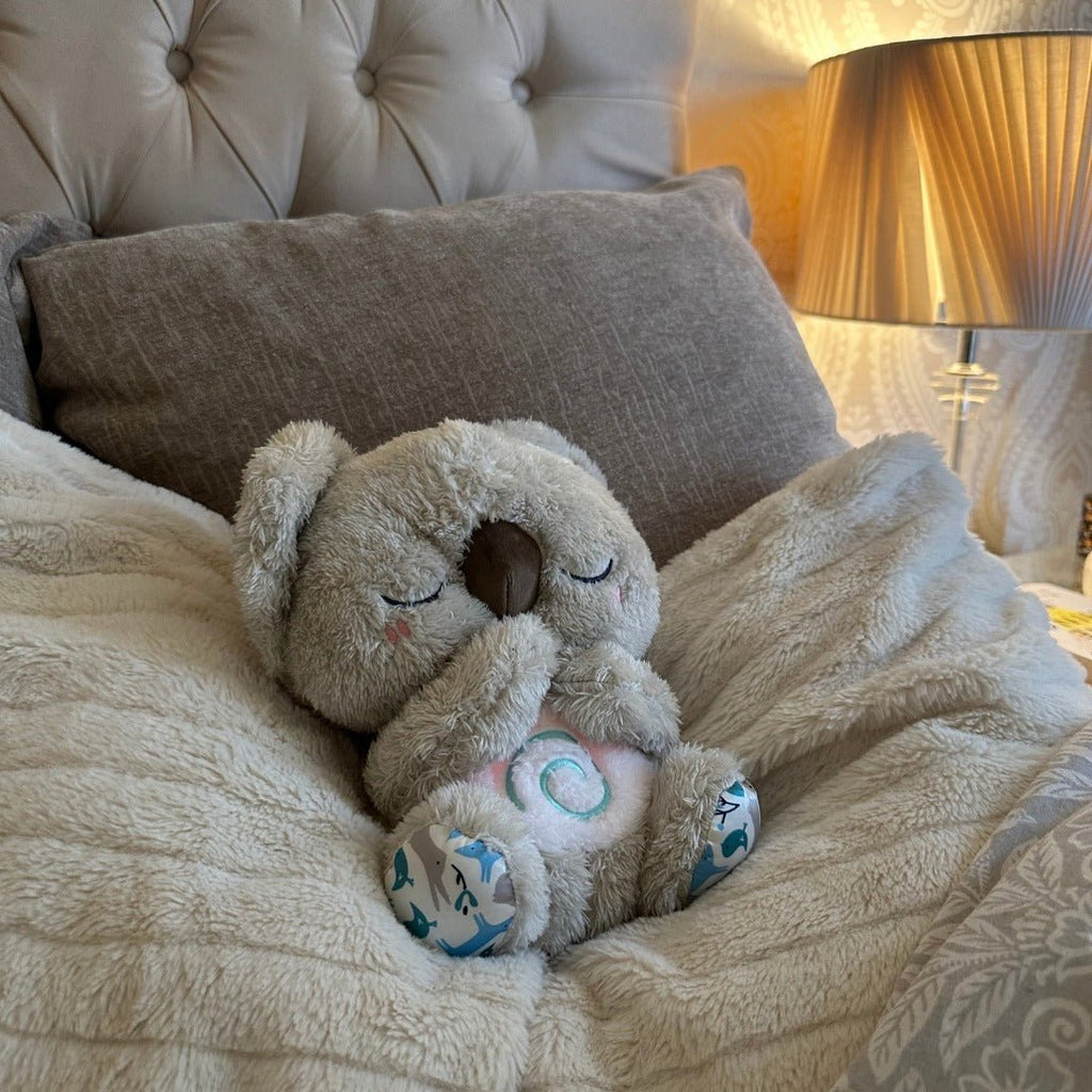 Calming Koala Breathing Toy – Anxiety Relief Plush with Music Lights Rhy... — View 4