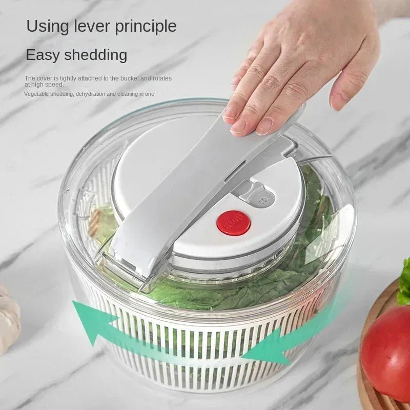 3L Multifunctional Salad Spinner – All-in-One Freshness Station - Damsona