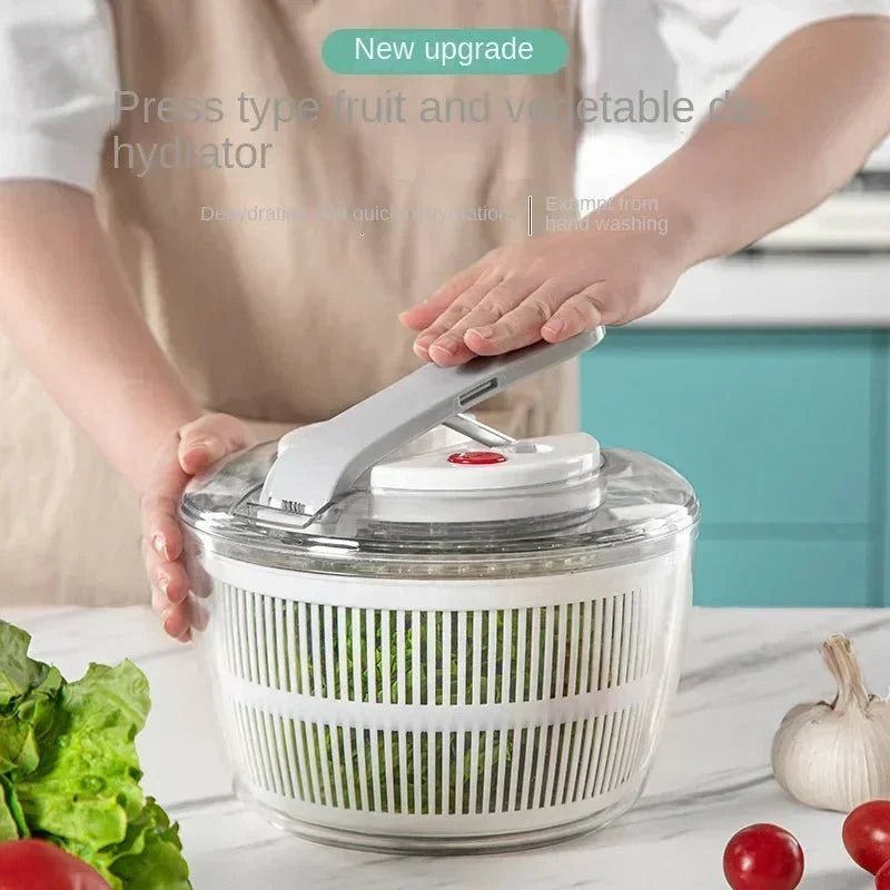 3L Multifunctional Salad Spinner – All-in-One Freshness Station - Damsona