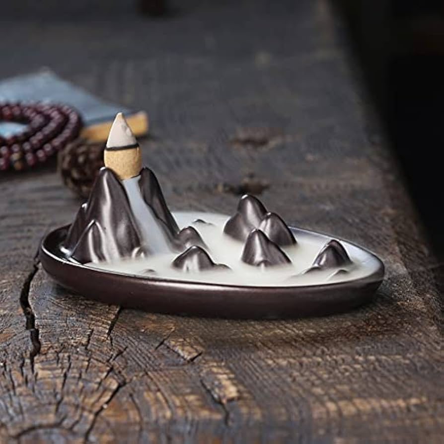 Ceramic incense tower