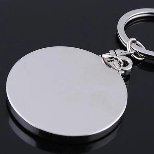 50 Years Perpetual Calendar Silver Alloy Keyring Keychain Key-fob Decora... — View 6