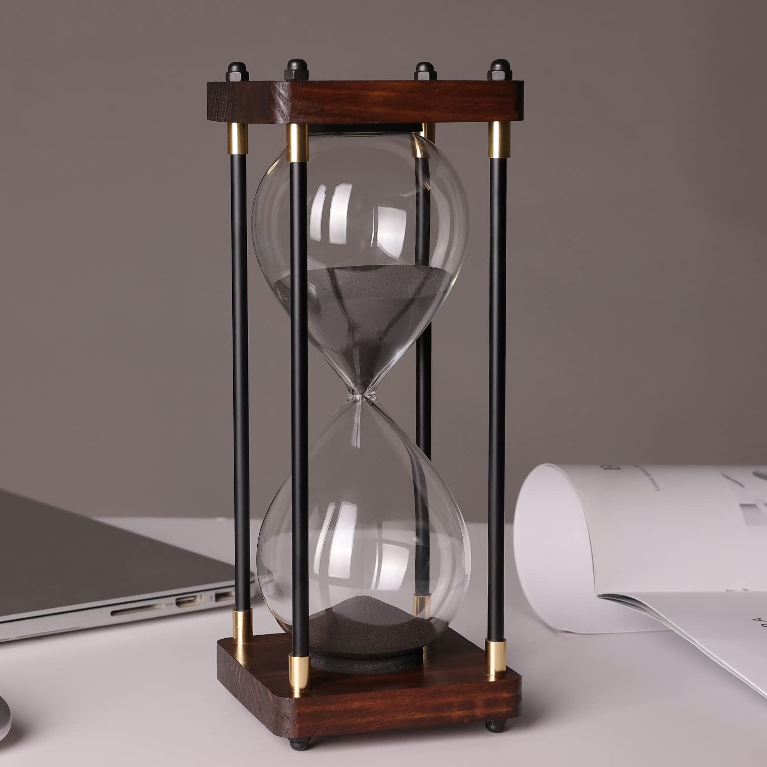 60 minute decorative sandglass hourglass desk