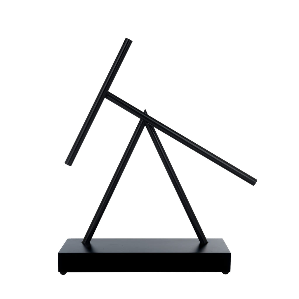 Swinging sticks kinetic art