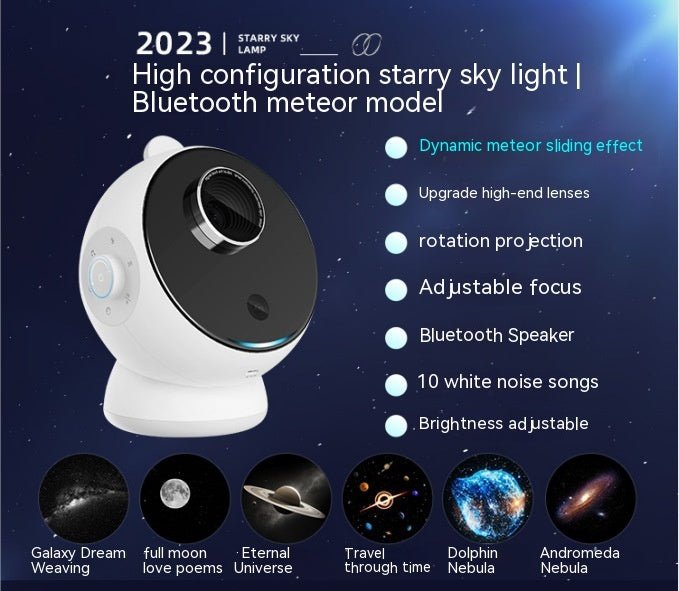 Galaxy Star Projector for Bedroom Night Light – Premium Complex Nebula P... — View 5