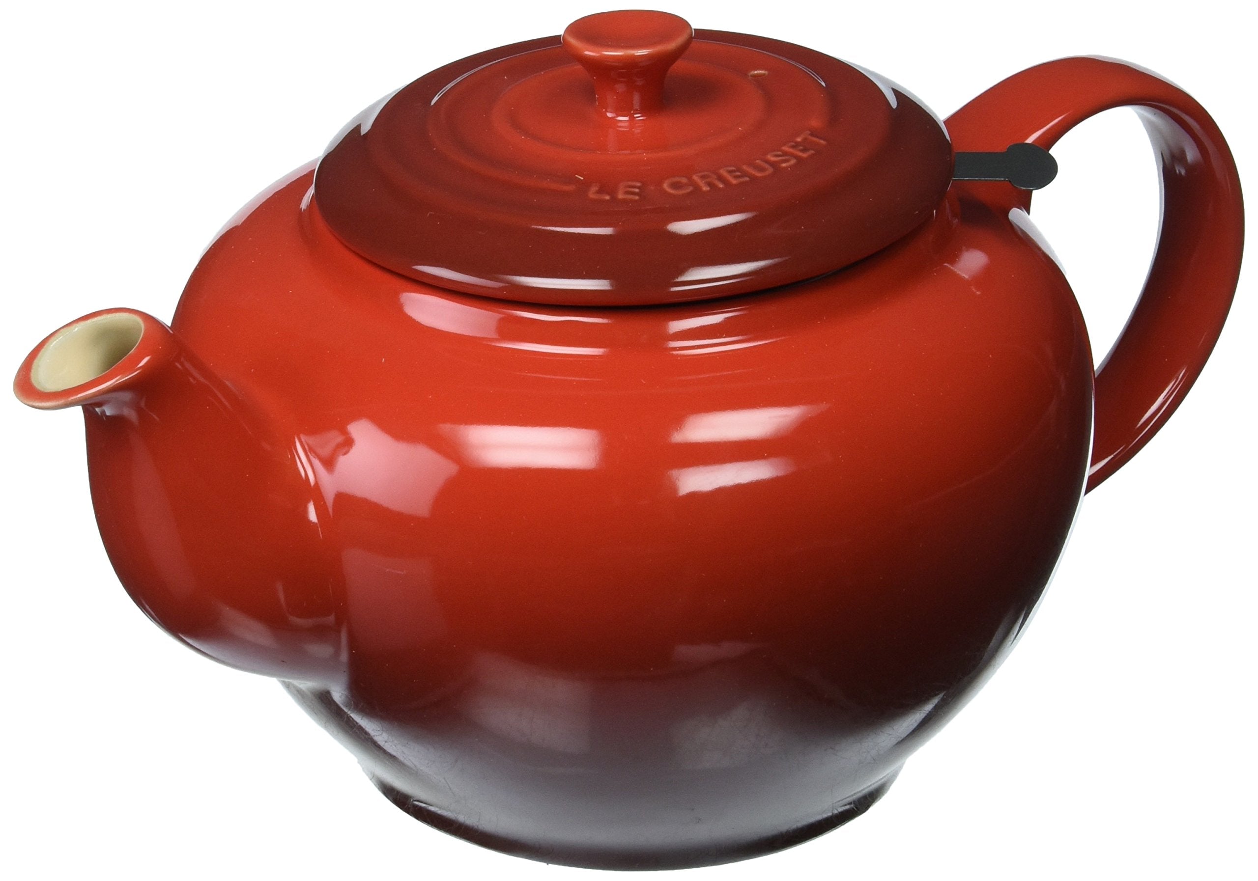 Stoneware teapot with stainless infuser