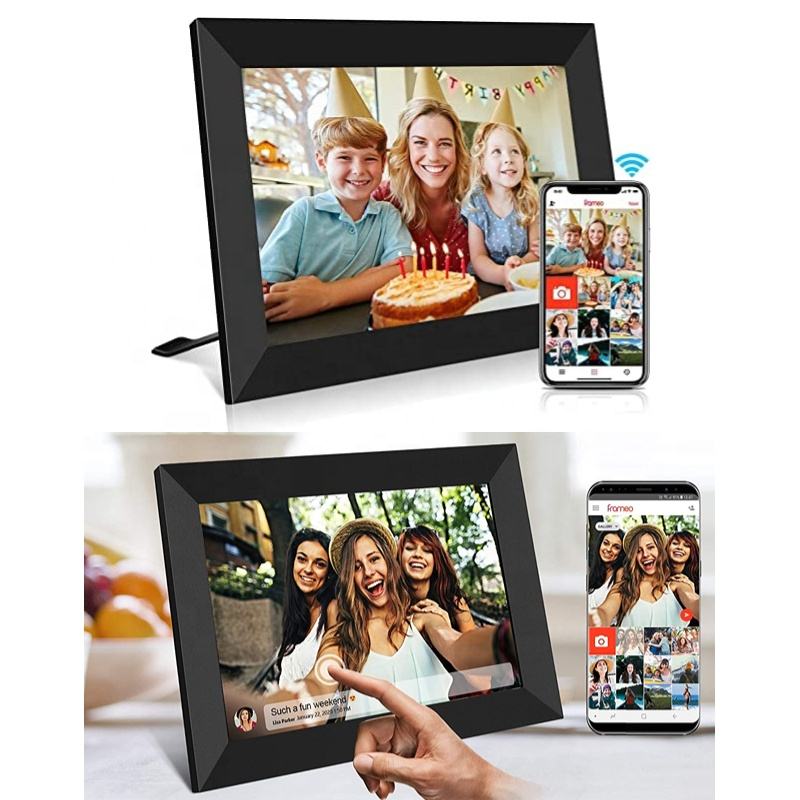WiFi Digital Photo Frame 10 Inch – HD IPS Touch Screen 32GB Share Photos Remotely via App - GiftWave.co