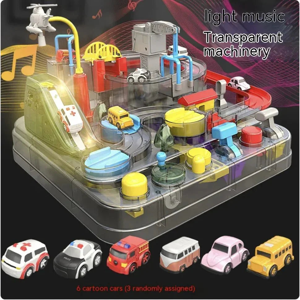 Children's Adventure Train Set Toy for Car Entrance — View 28