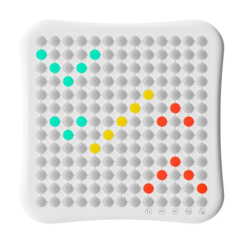 9-in-1 AI Smart Chess Set - Electronic Strategy Board with Battle Mode - Interactive Go, Gomoku & Flying Chess - Damsona