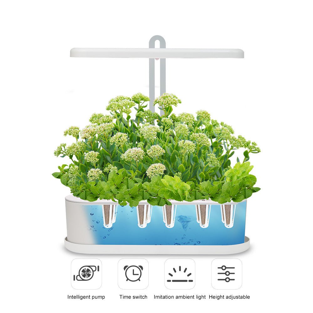 Indoor Herb Garden Hydroponic Kit 12-Pod – Smart LED Grow Light, Auto Ti... — View 4