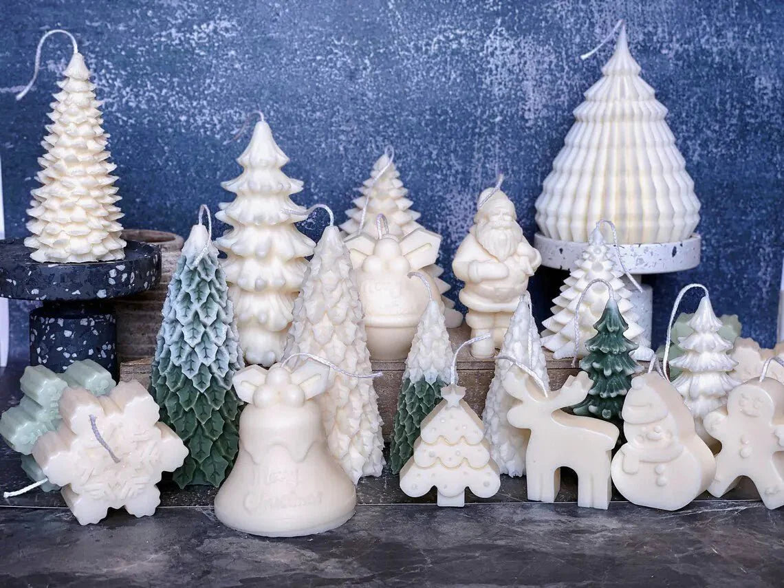 Round Bell Christmas Candle - Best Holiday Decor Gift | Limited Edition - GiftWave.co