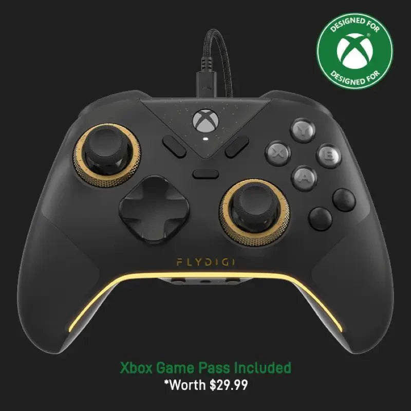 Vader 5S Wired Gaming Controller – Xbox & PC, Flight Joystick, RGB Lighting, Programmable Buttons, Adj. Triggers - GiftWave.co