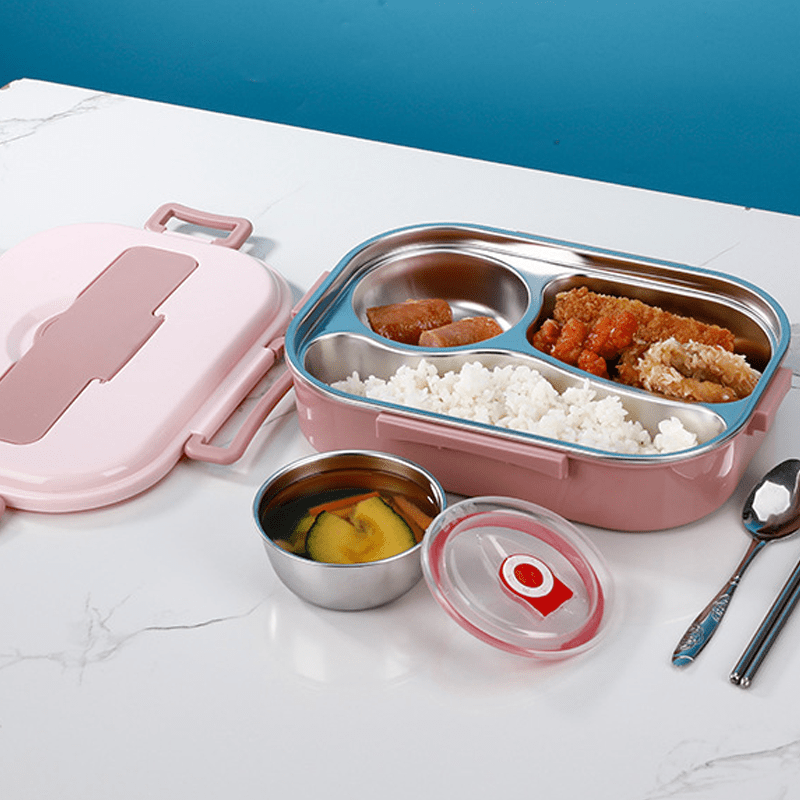 InsulaSteel™ Premium Thermal Lunch Box | Multi-Layer Stainless Steel Foo... — Gift Idea