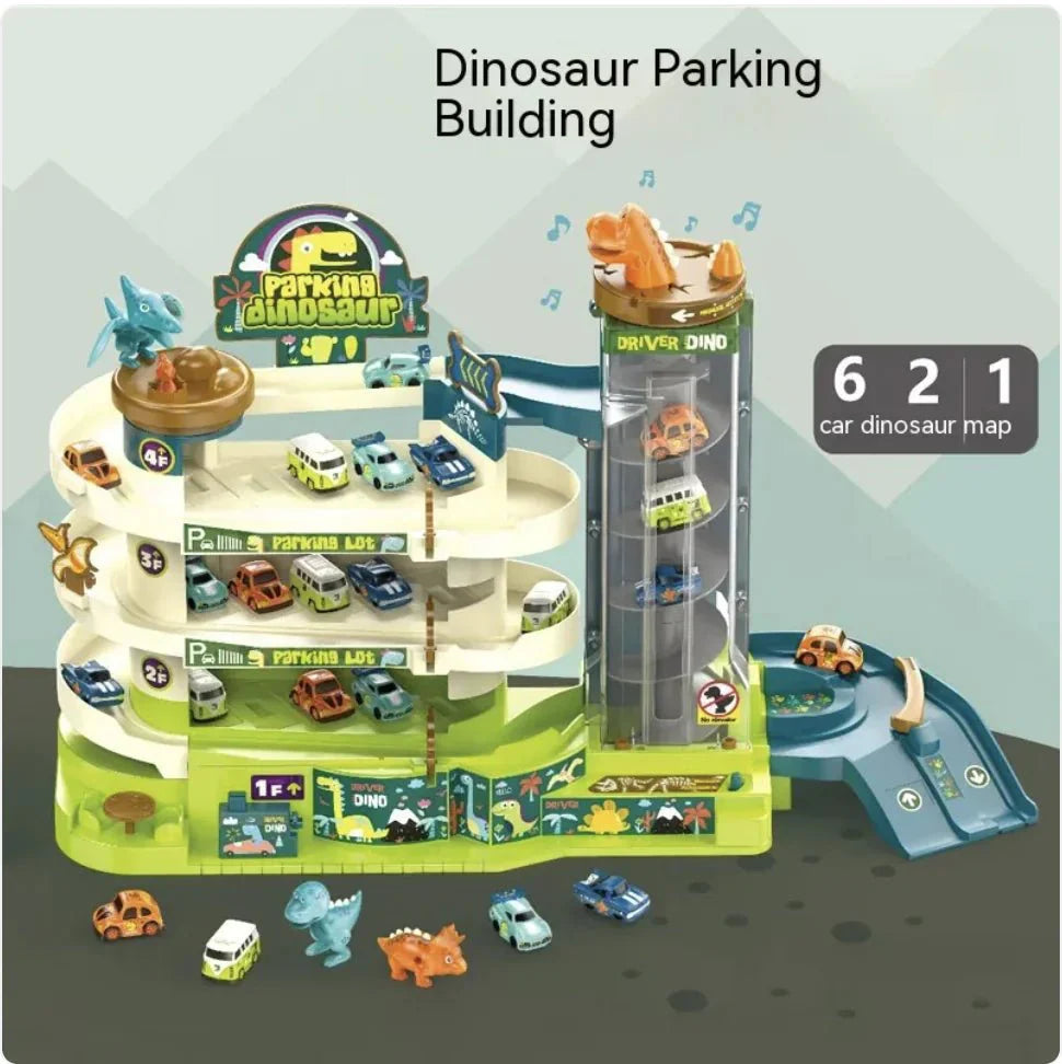 Children's Adventure Train Set Toy for Car Entrance — View 16