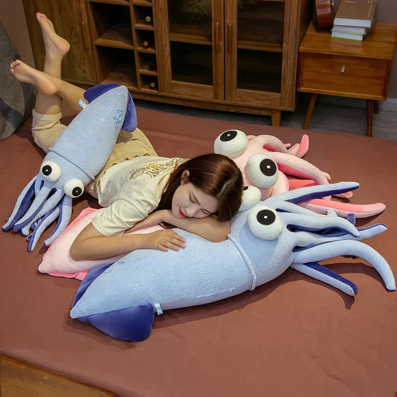 Big Eyes Plush Squid Toy — View 9