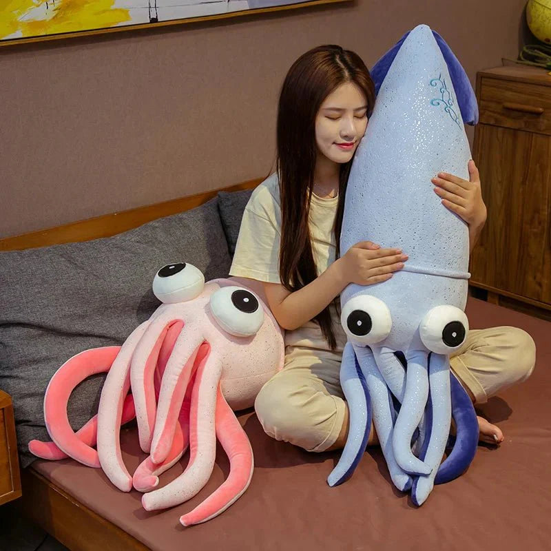 Big Eyes Plush Squid Toy — View 11