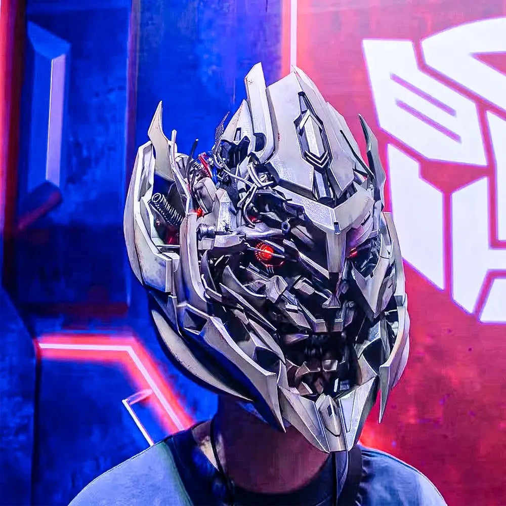 Megatron | Bumblebee Transformers Voice Control Cosplay Helmet (Copy)