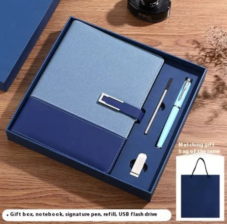 Business Thickening Notebook Soft Leather High-grade Gift Set — View 19