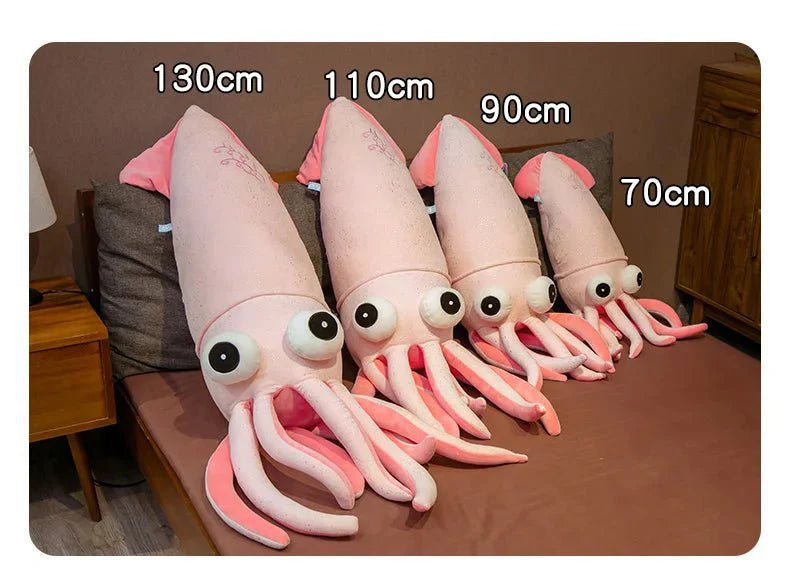 Big Eyes Plush Squid Toy — View 8