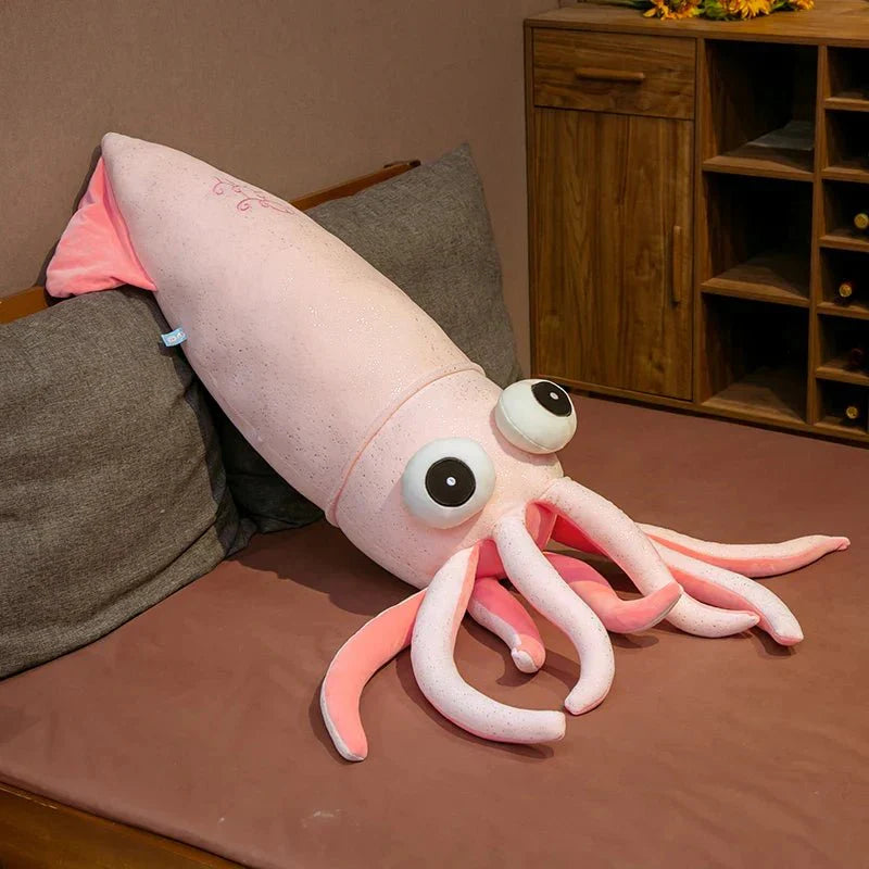 Big Eyes Plush Squid Toy — View 6