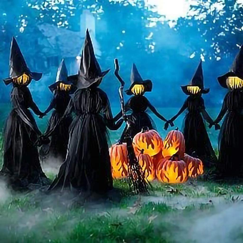 WitchCrow: Halloween Witch Coven Decoration Set - GiftWave.co