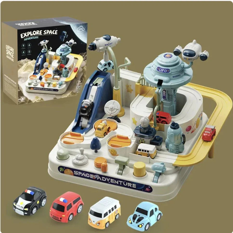 Children's Adventure Train Set Toy for Car Entrance — View 18