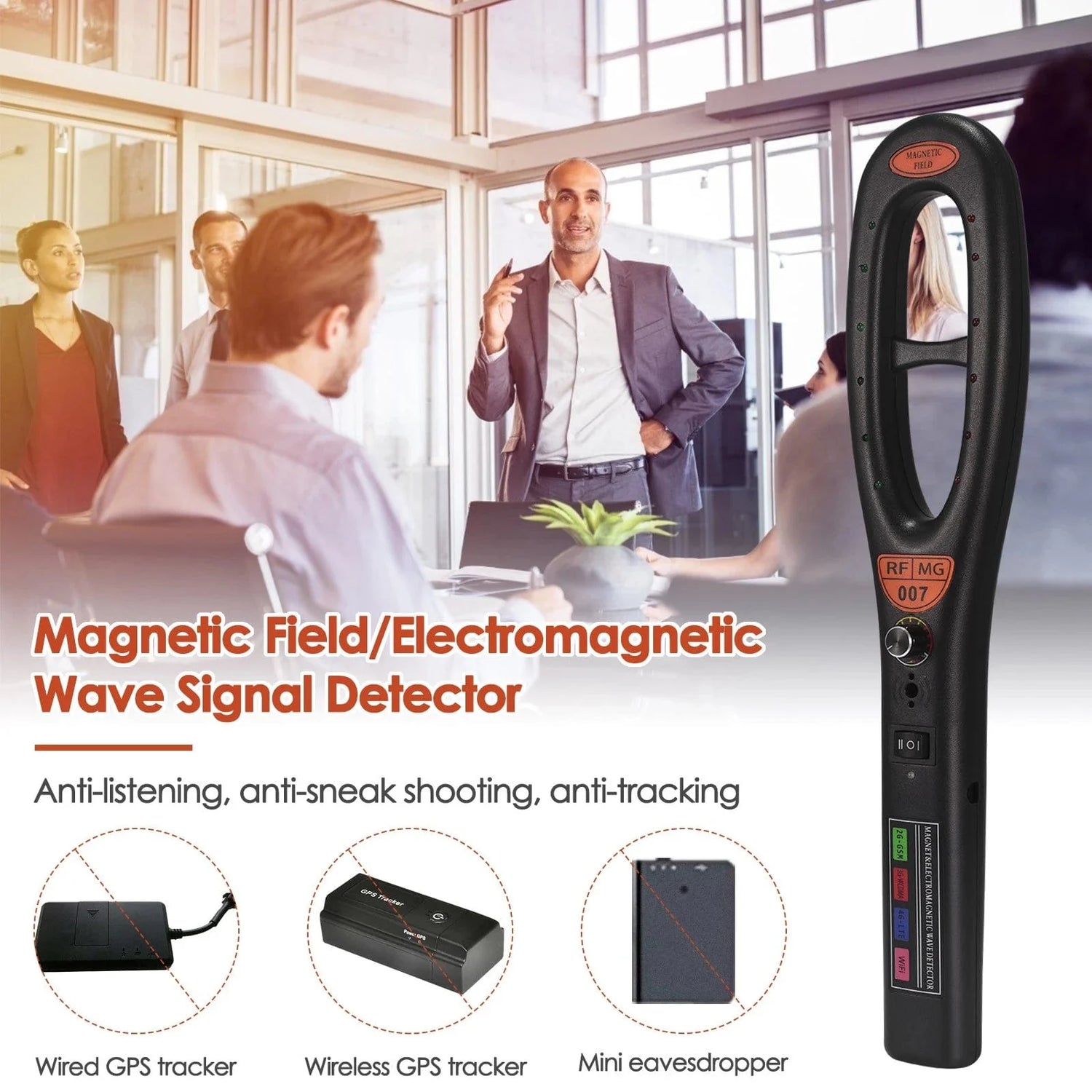 GPS Tracker Detector – Anti-Spy Hidden Camera & Tracking Device Finder, ... — View 4