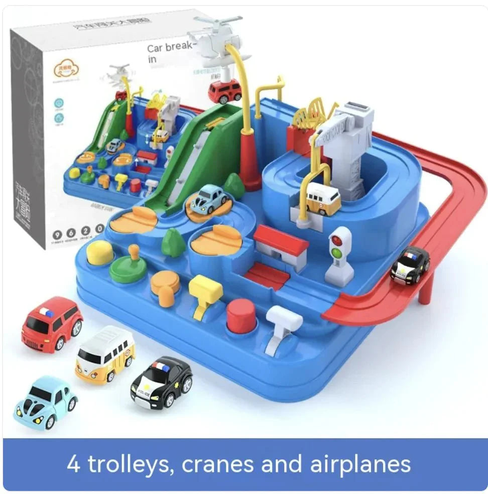 Children's Adventure Train Set Toy for Car Entrance — View 21