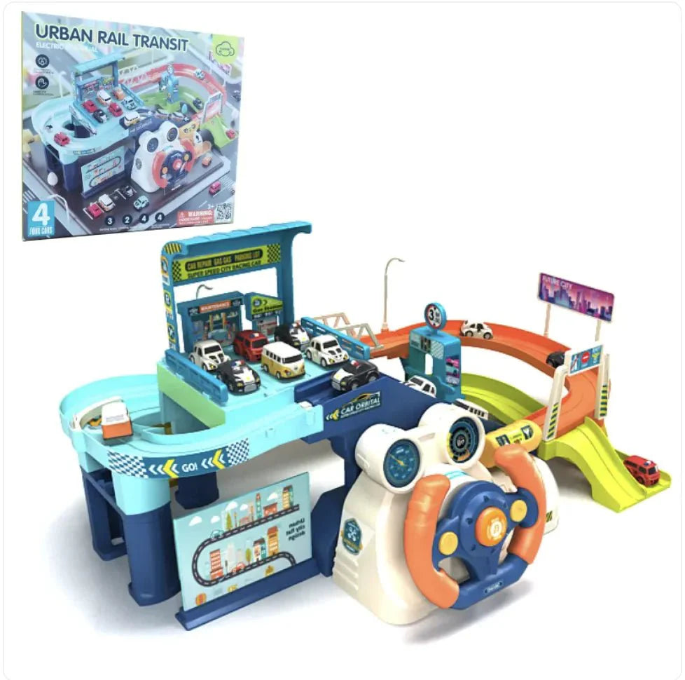 Children's Adventure Train Set Toy for Car Entrance — View 19