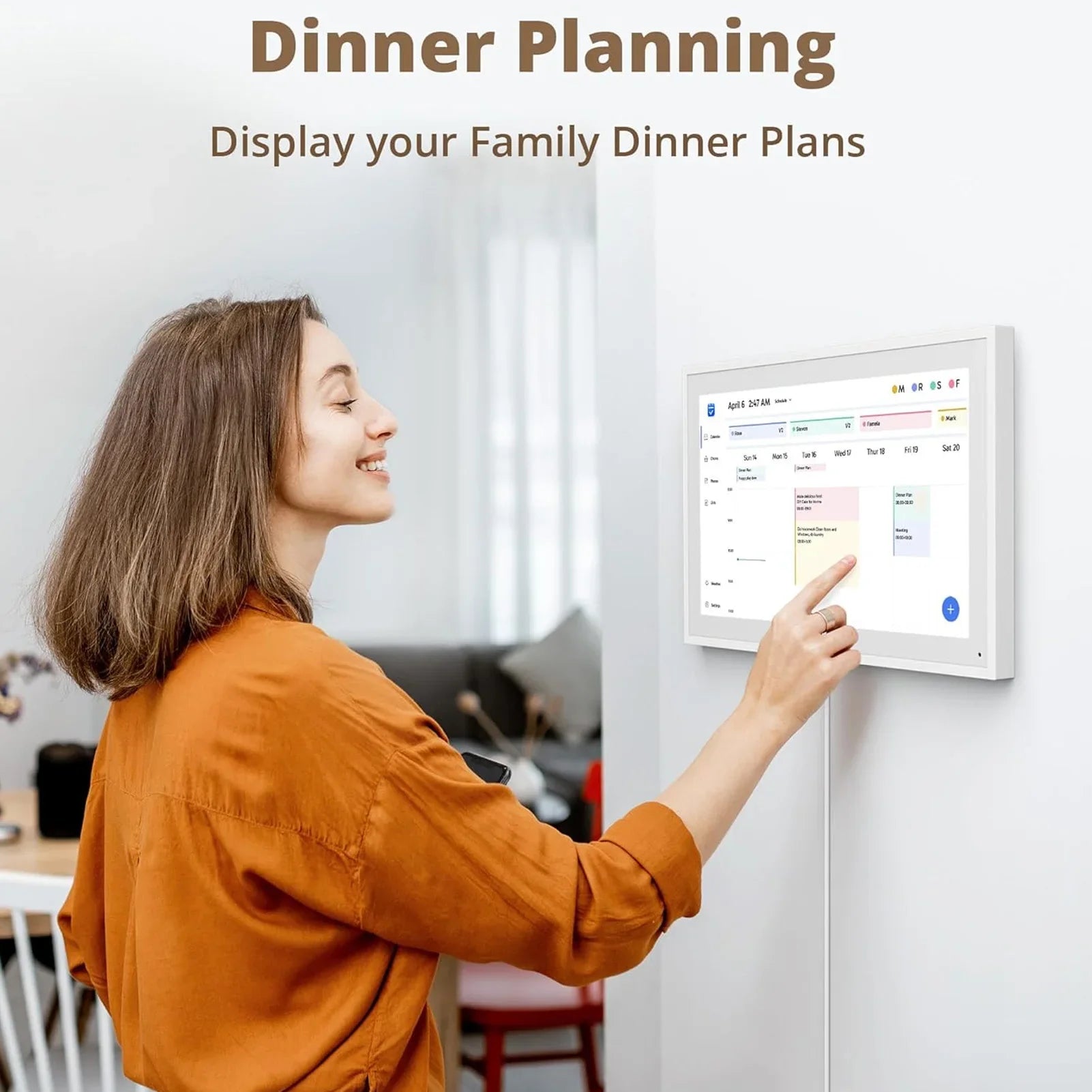SmartHub 15.6 - Inch Digital Family Calendar | The 2026 Home Command Center - GiftWave.co