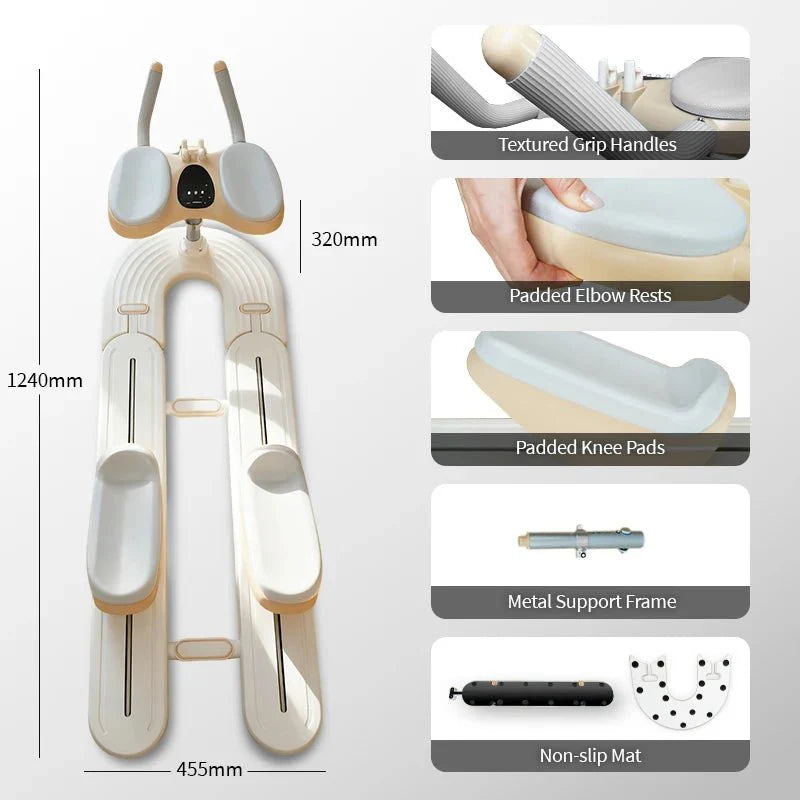 Silent Portable Core Rotation Trainer – Home Gym Twisting Exercise Equipment - GiftWave.co