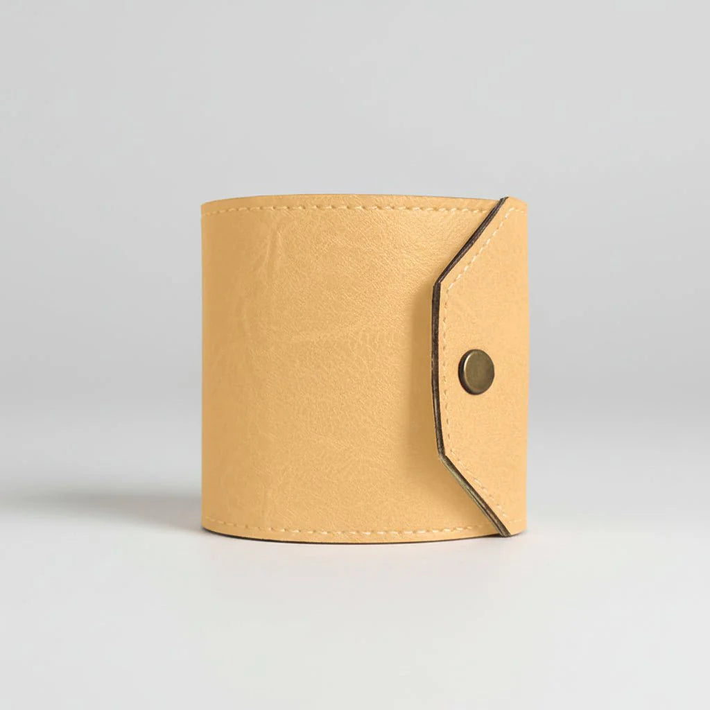 The Cash Wrap Leather Wallet – Luxury Compact Money Organizer & Fast Cash Access Holder - GiftWave.co