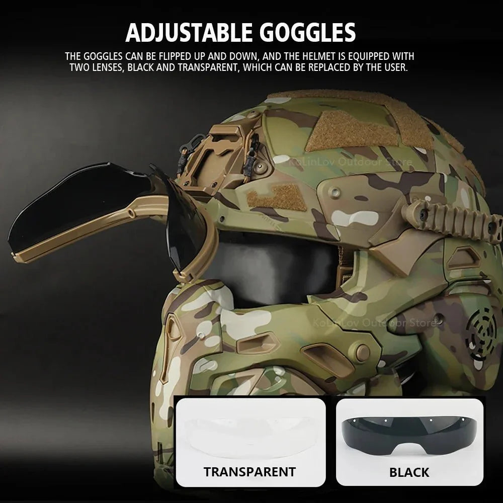 W - Ronin Assault Helmet | The Ultimate Tactical Headgear for High - Intensity Operations - GiftWave.co