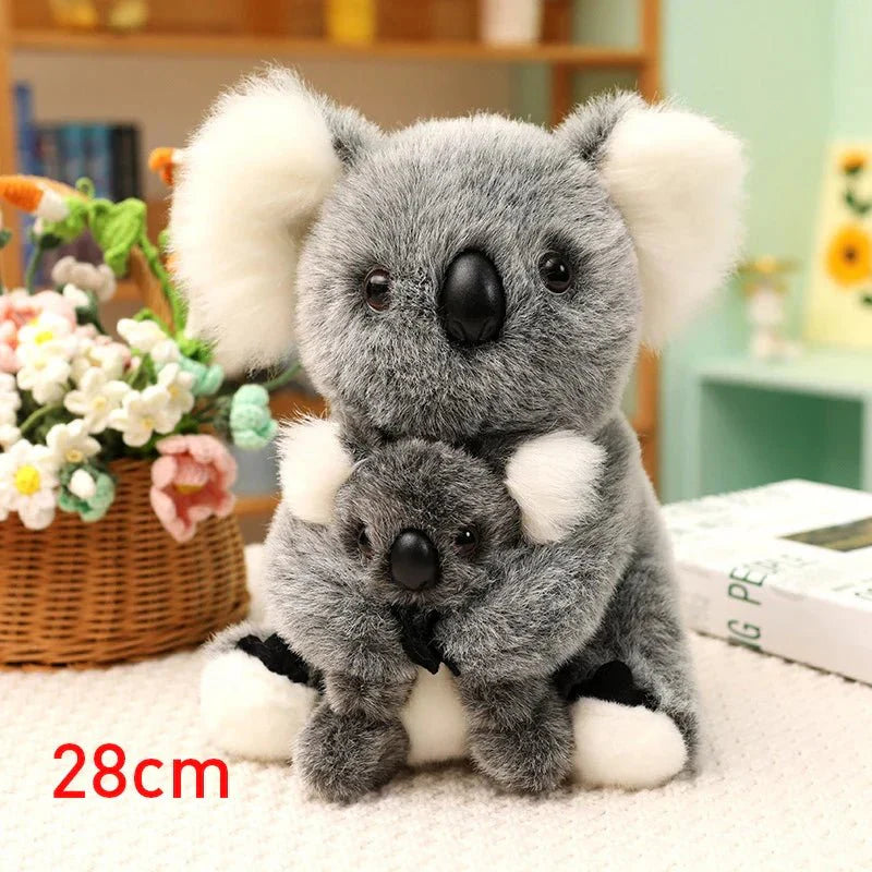 Lovely Australia Koala Plush Toy: Furry, Soft, and Huggable! - GiftWave.co