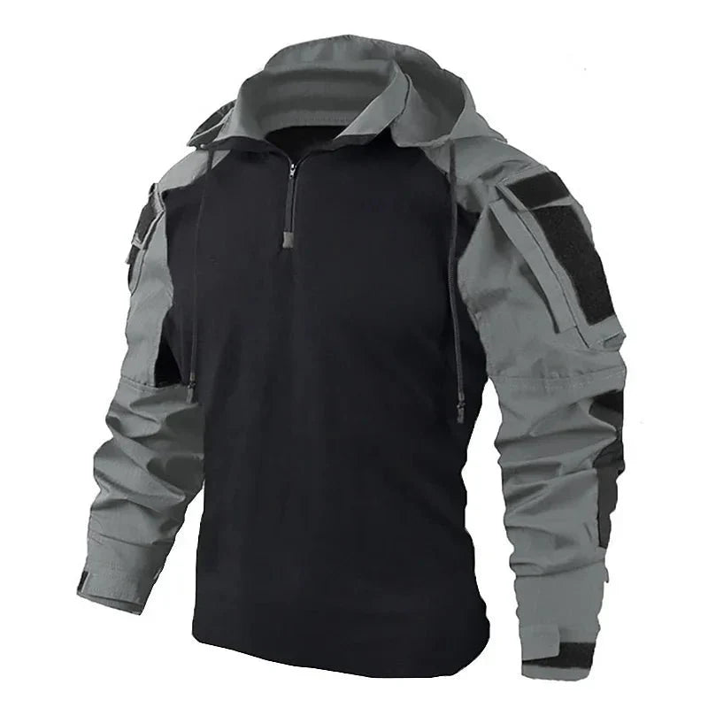 Tactical Camouflage Combat T-Shirt - Wear - Resistant Airsoft & Hunting Apparel - GiftWave.co