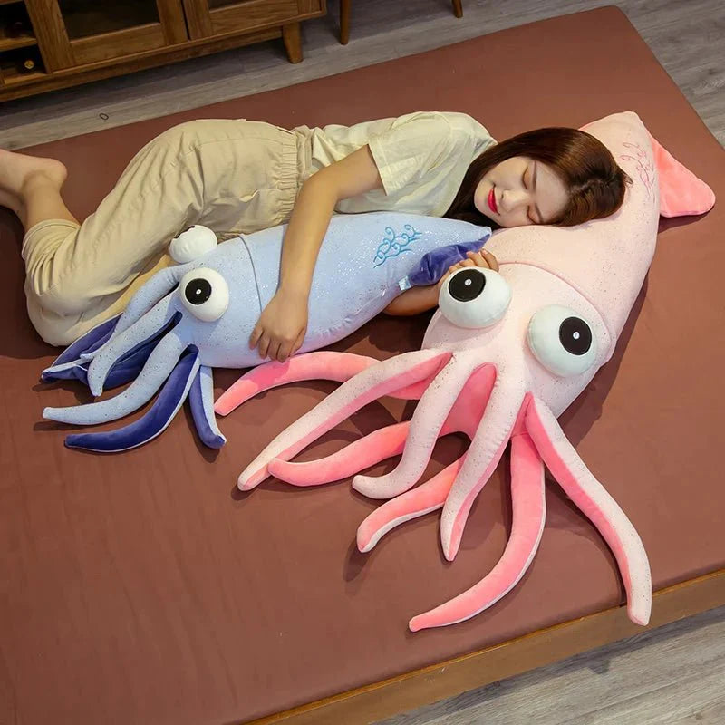 Big Eyes Plush Squid Toy — View 4