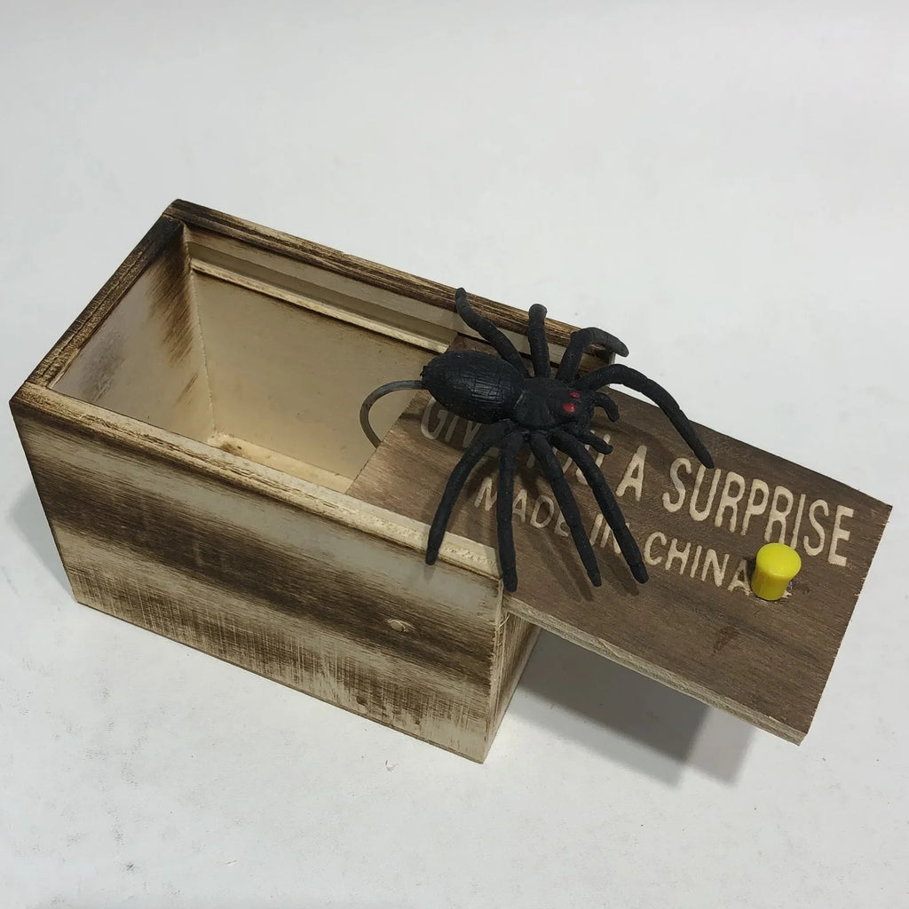Surprise Spider Joke Box: Funny Prank Toy - GiftWave.co