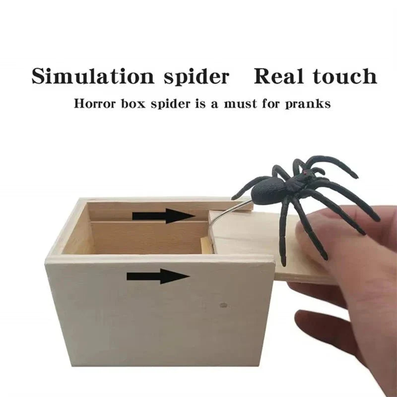 Surprise Spider Joke Box: Funny Prank Toy - GiftWave.co