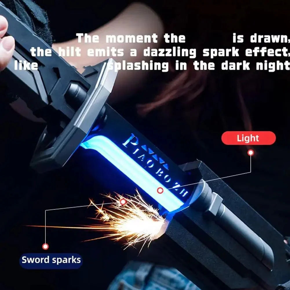 CyberSpark™ LED Streamer Sword | The Ultimate Glowing Blade with Smoke &... — View 6