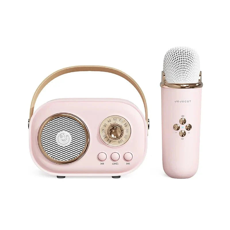 EchoVibe: Bluetooth Karaoke Speaker | TF Card, FM Radio, HiFi Bass, Hand... — View 3