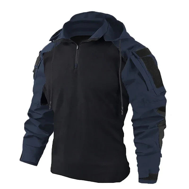 Tactical Camouflage Combat T-Shirt - Wear - Resistant Airsoft & Hunting Apparel - GiftWave.co
