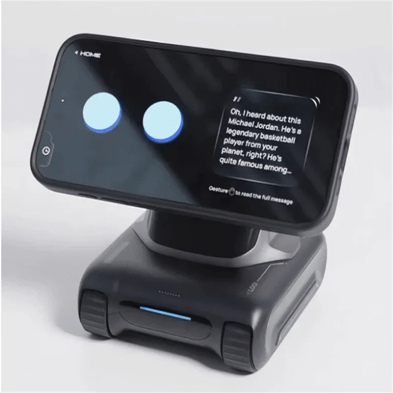 LOOi Smart Desktop Robot – AI Mobile Assistant with Face Recognition & Wireless Charging - GiftWave.co
