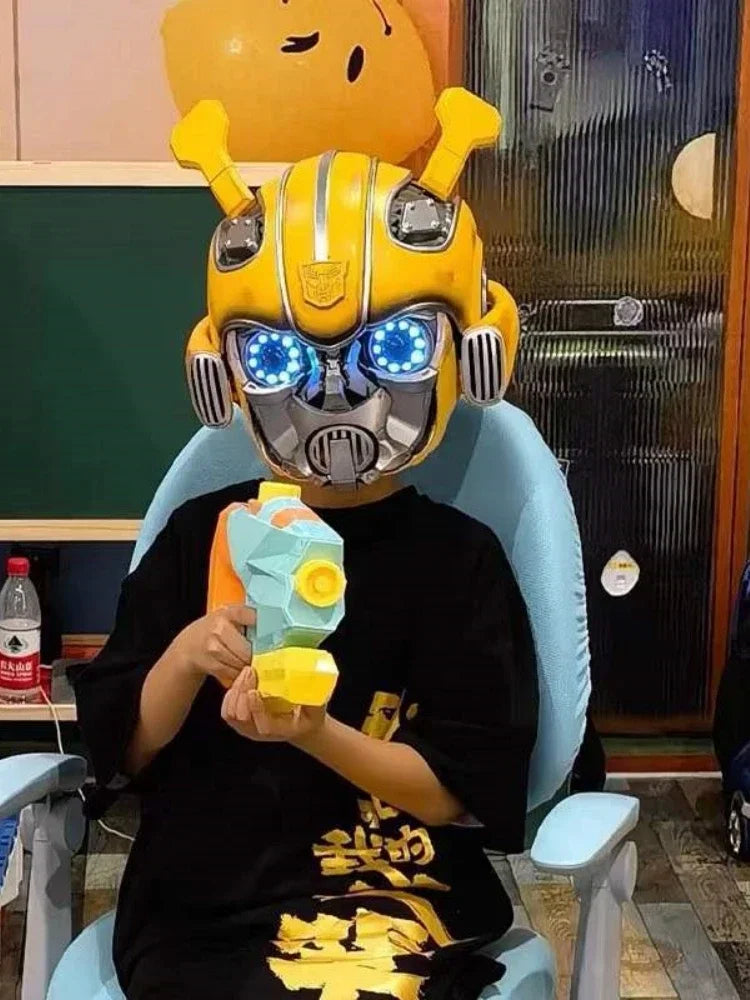 Megatron | Bumblebee Transformers Voice Control Cosplay Helmet (Copy)