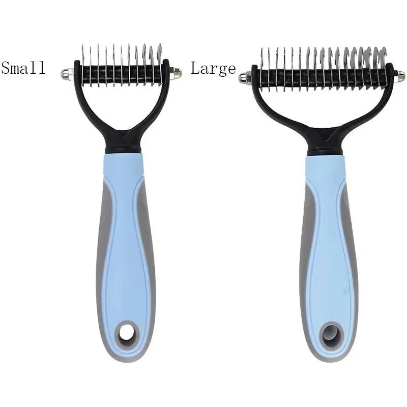 Professional 2 - Sided Pet Grooming Brush – The Ultimate 2 - in - 1 Undercoat Solution - GiftWave.co